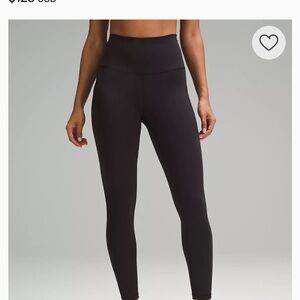 lululemon athletica Black Wunder Train High-Rise Tight with Pockets 25"